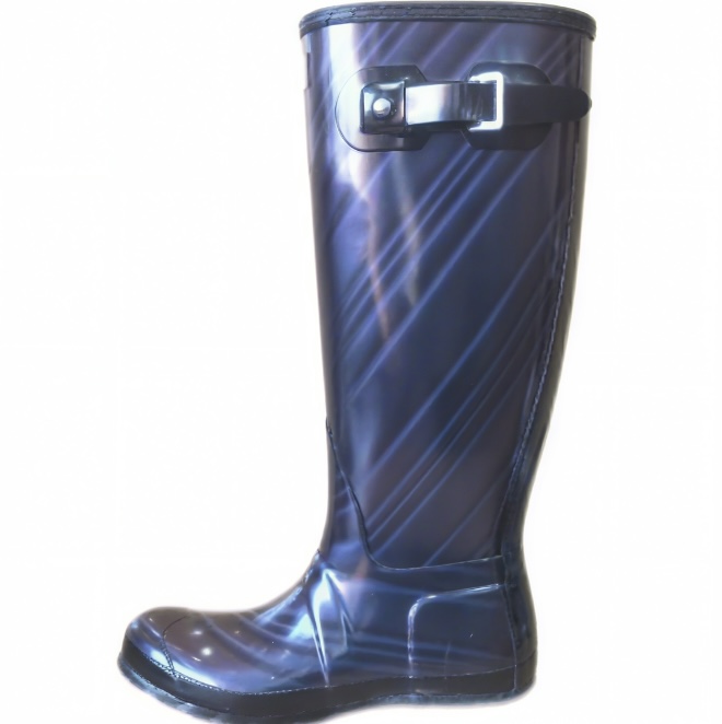 Damenstiefel mit 3D-Effekt