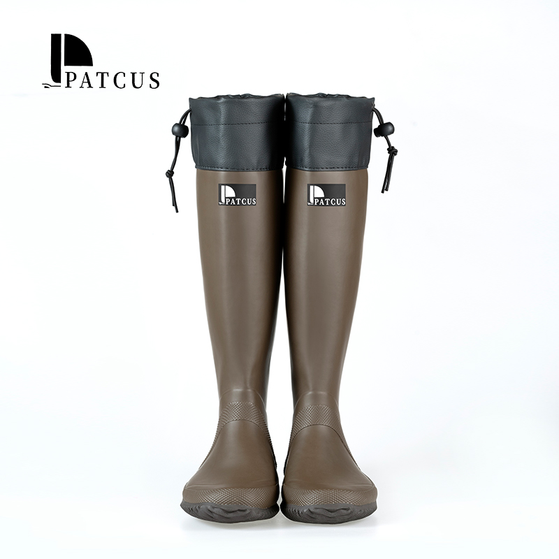 Wasserdichte Latexstiefel für Damen