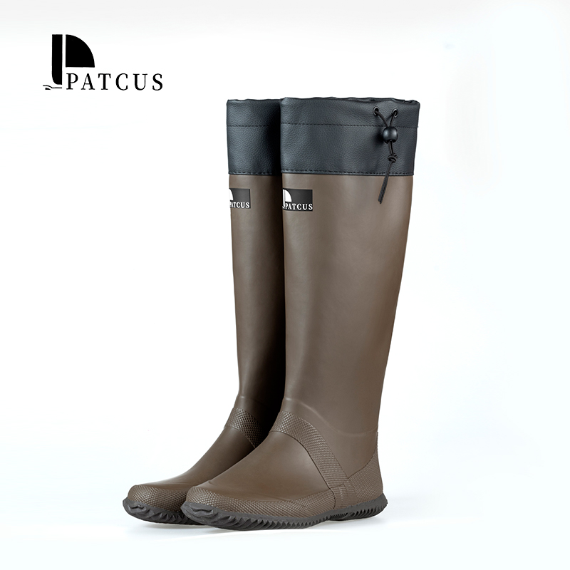 Herren-Mode-Latexstiefel